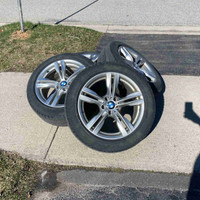 BMW OEM M rims with winter tires 255 50 R19