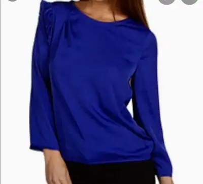 Women's Blue Sapphire BCBG MaxAzria Blouse/Shirt Size x-small, View more