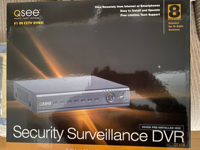Q-See Security cameras and Dvd recorder for sale, View more
