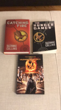 The Hunger Games books by Suzanne Collins