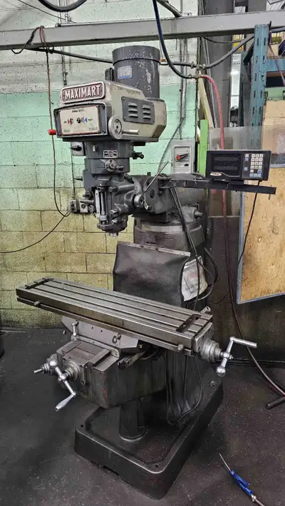 Here Is A Maximart 2VS Vertical Milling Machine We Have In Stock, If You Require Anymore Photo`s & I...