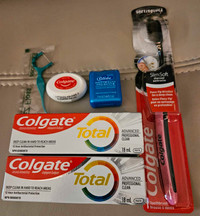 Brand new dental care travel set