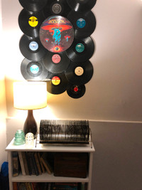 Vintage le-bo record rack