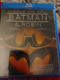 BATMAN AND ROBIN BLU RAY