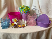Easter Baskets and Decor