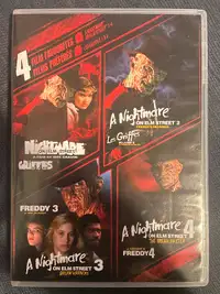 A Nightmare On Elm Street 1-4 DVD