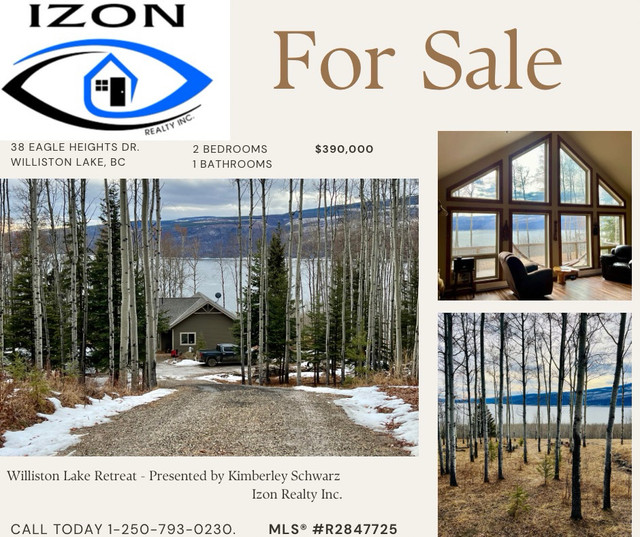 Lake view Acreage and House Williston in Houses for Sale in Fort St. John - Image 2