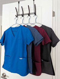 Scrub tops XS