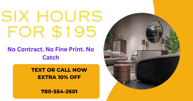 Spring cleaning special 24hrs 1 time special in Cleaners & Cleaning in Edmonton