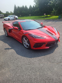 CORVETTE  STINGRAY  2022  ROUGE