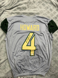 Xavien Howard Signed Baylor Bears Jersey