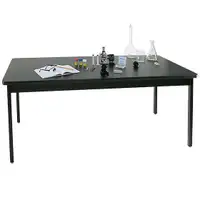 PLASTICS SCIENCE TABLE - CHEMICAL RESISTANT TOP - STEEL FRAME 30