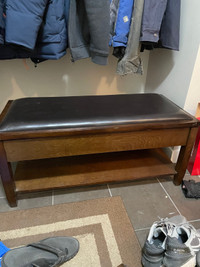 Storage and shoe bench