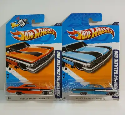 Custom '64 Galaxie 500. 2012 Hot Wheels Muscle Mania - Ford 3/10, View more