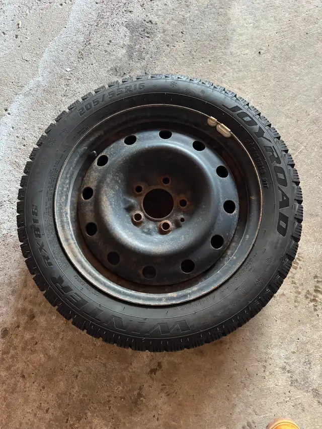 3x Winter Tires on Steel Rims – 205/55R16 – Great Tread in Tires & Rims in Mississauga / Peel Region - Image 11