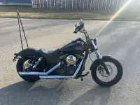 2017 Street Bob Harley Davidson Motorcycle
