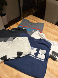Under Armour t-shirts lot of 5 sz large