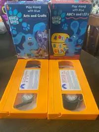 VHS Blues Clues Tapes