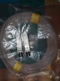 Two Cisco SFP and 15m Fiber Cable