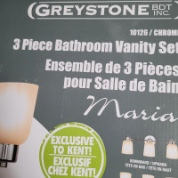 New bathroom vanity light set for sale