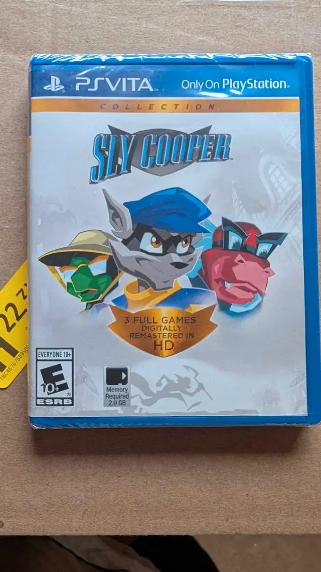 Sly Cooper Collection PS Vita (Brand New Sealed)628657118053131225