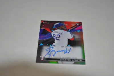 2021 Topps Finest Sherten Apostel Autograph #FA-SA Rookie RC Aut, View more