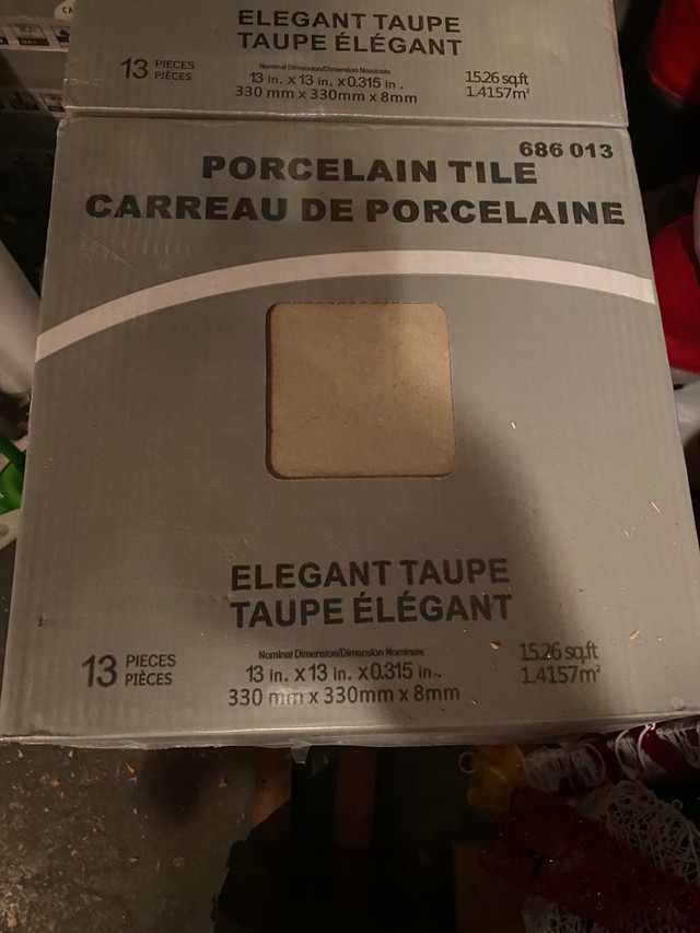 Half Price……Porcelain Tiles 13 x 13 (260 sq. ft available) in Floors & Walls in London