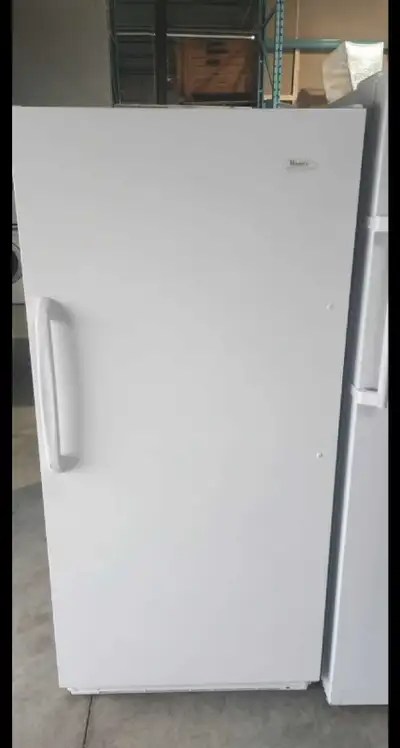 Freezer - White Width 30" height 67" Depth 28" with warranty., View more