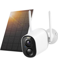 Brand New Netvue Vigil Plus wifi Security Camera wid Solar Panel