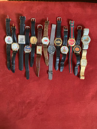 Lot of vintage McDonald’s watches