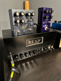 Revv D20 head and OD pedals 