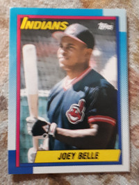 1990 Topps Baseball Albert "Joey" Bell Rookie Card #283