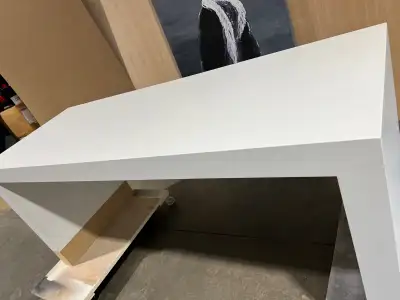 Matte White Counter Height Table/Bar, View more