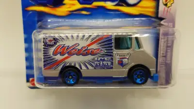 Vintage Hot Wheels DELIVERY VAN Weise Ice Carbonated Cruisers die cast truck. Hotwheels 2003 35 th A...