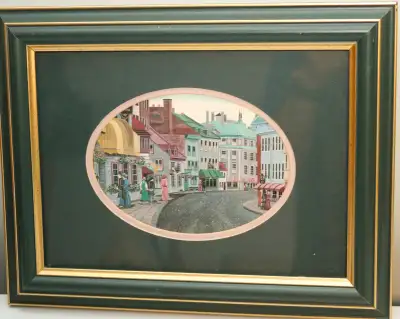 Catherine Karnes Munn Print "Cafe de Paris", View more