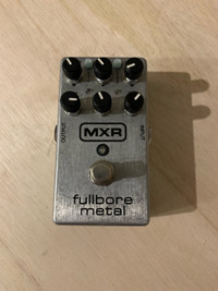 MXR fullbore metal guitar pedal