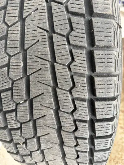For sale is a premium winter tire & wheel package in excellent condition: Tires • Brand: Yokohama •...