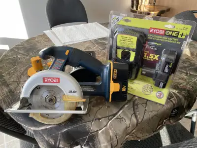 Ryobi cordless saw, View more