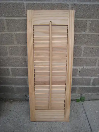CWS louvered shutter 9" x 24", View more