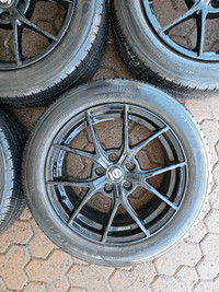 Honda Civic Acura Sparco Wheel Michelin Summer Tires