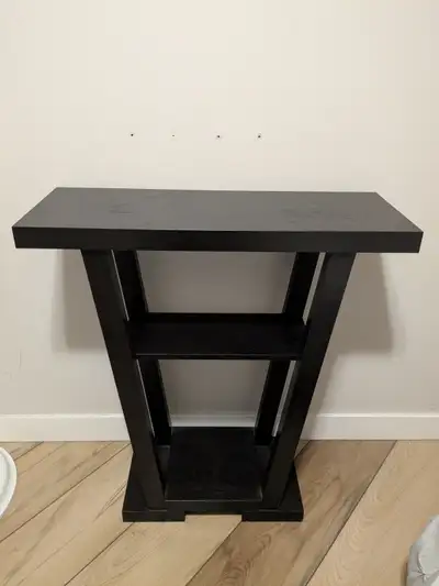 Black Rectangle Particle Board Console, View more