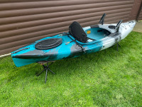 New Aqua White Sit In Kayak - Strider