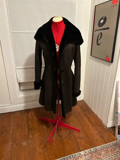 Danier Shearling ladies coat, View more