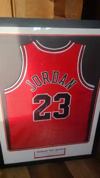 Autographed Michael Jordan Jersey