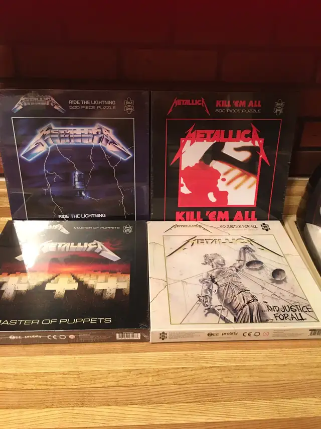 Record Album Vinyl LP-JIGSAW PUZZLES-METALLICA-$45.00 EACH in Other in City of Toronto - Image 11