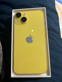 iPhone 14 yellow 