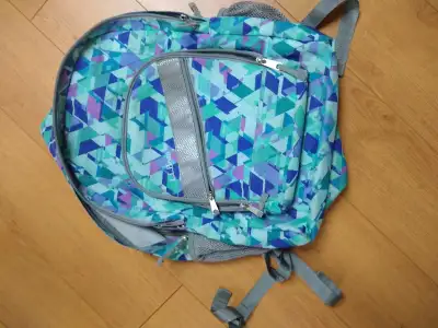 LLBean Deluxe Backpack, 37L. All zippers and buckles are in good condition and bag has been washed....