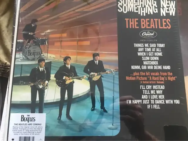 Sealed The Beatles Something New US analog mono vinyl LP62864365732739128