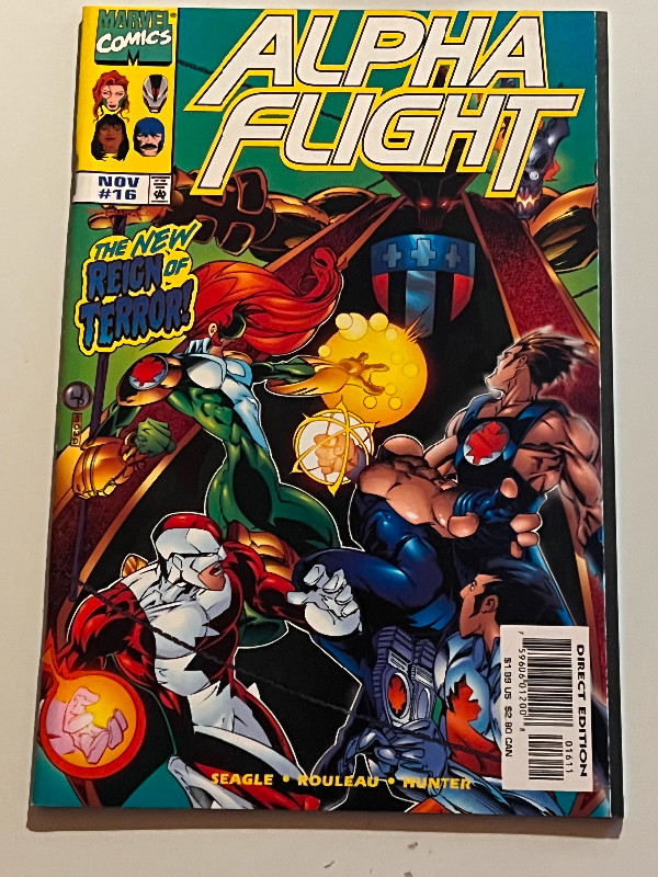 Alpha Flight#16 1st Big Hero 6 in cameo! comic book in Comics & Graphic Novels in City of Toronto