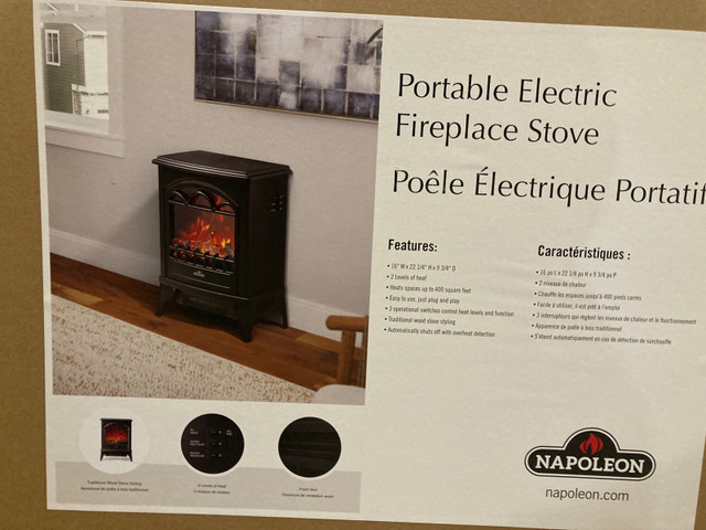 Brand new Napoleon electric fireplace in Fireplace & Firewood in Winnipeg - Image 2